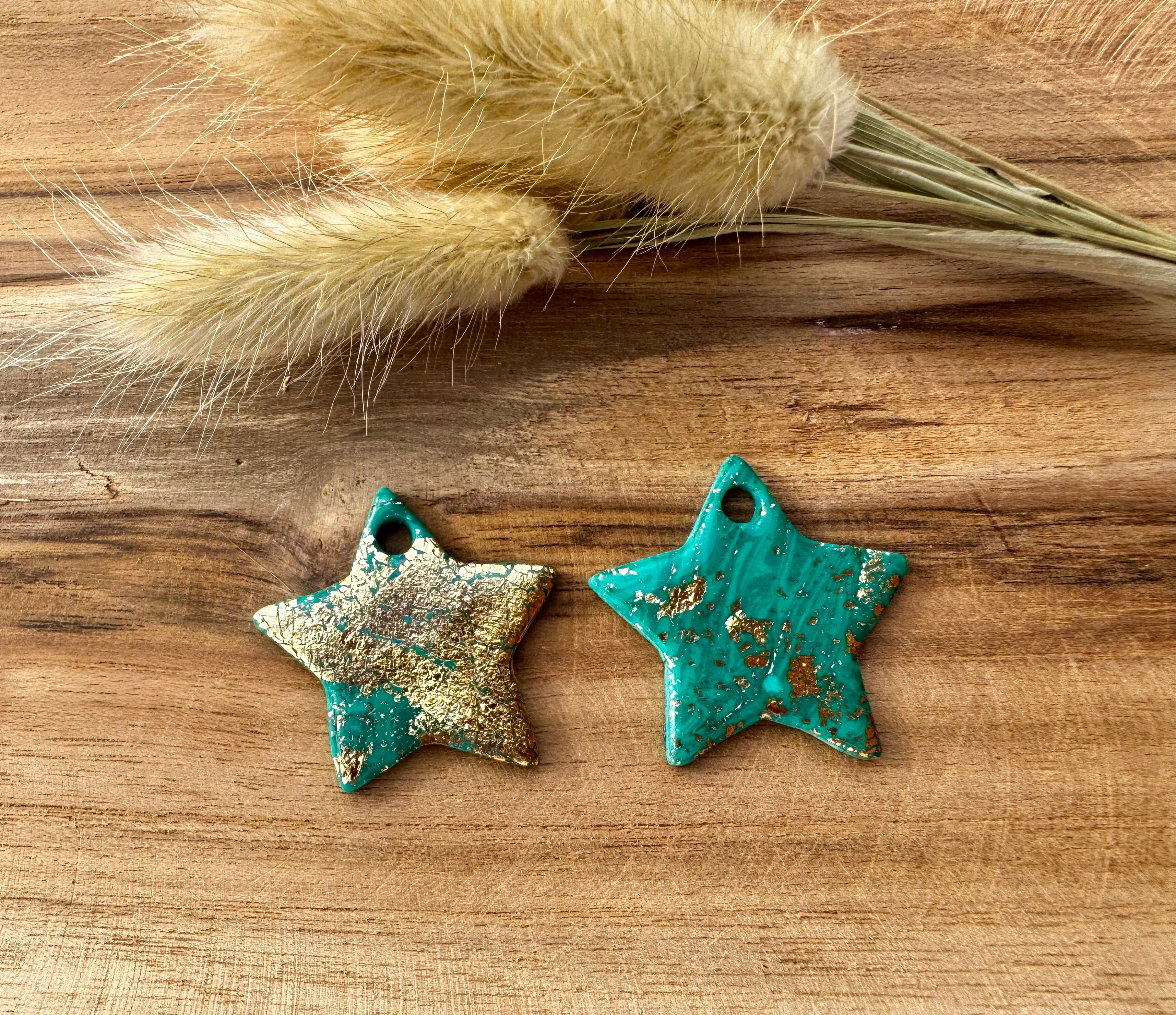 Les « Stars» turquoise-doré