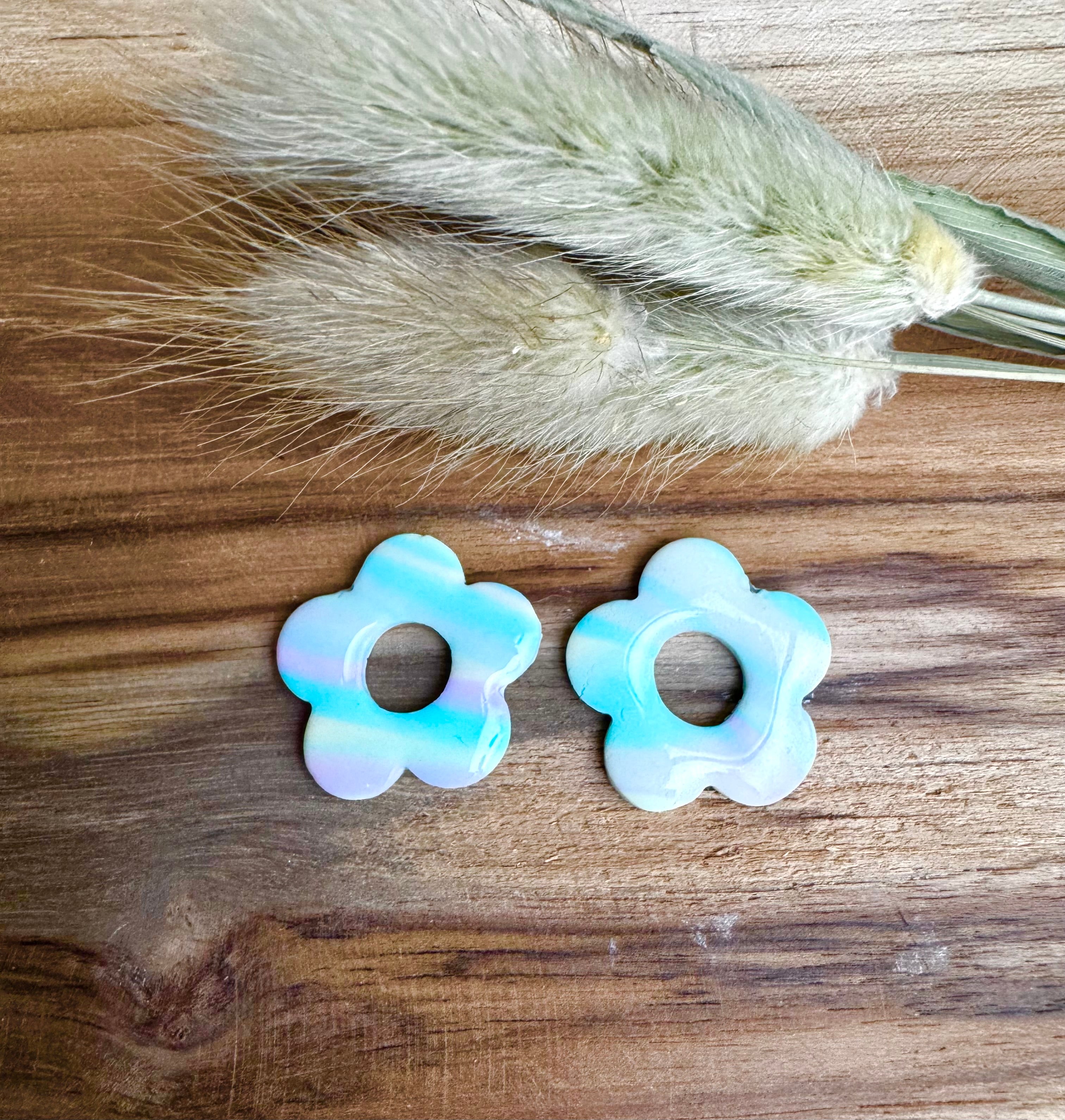 Les grandes « Flora » pastel multicolore