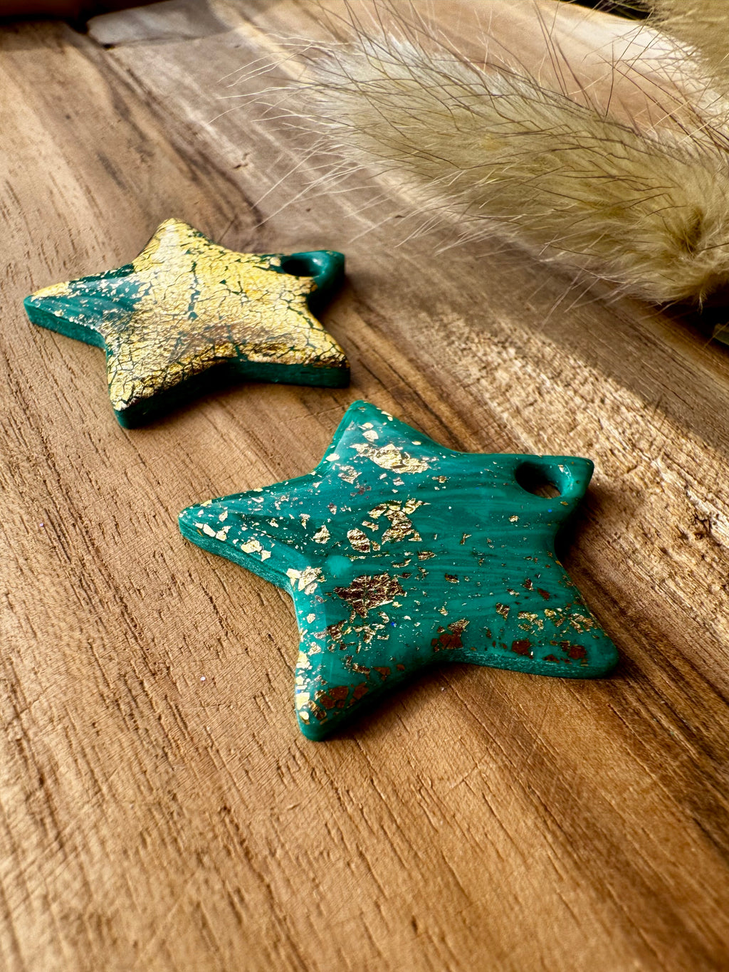 Les « Stars» turquoise-doré