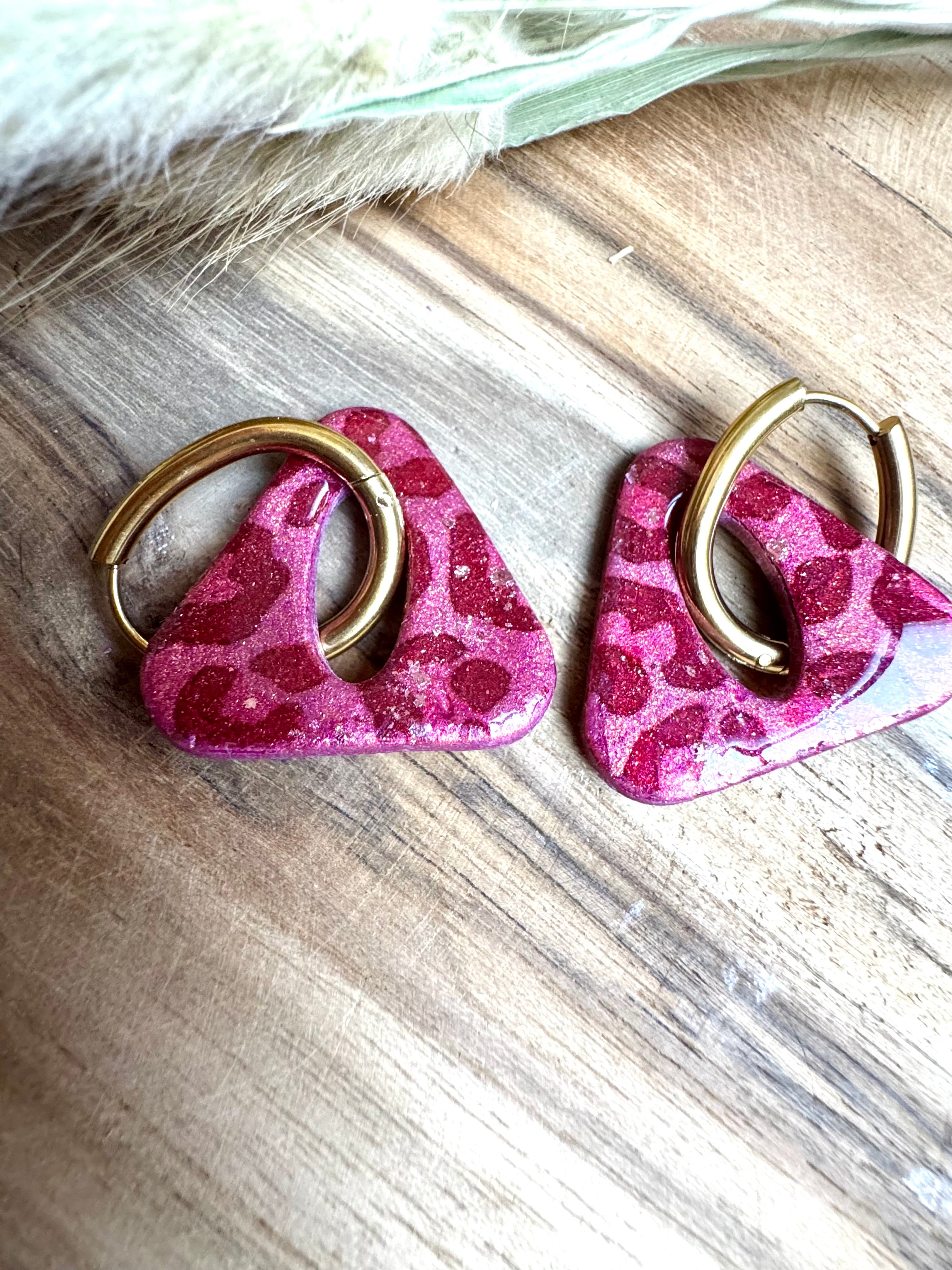 Les « Talia » léopard rose