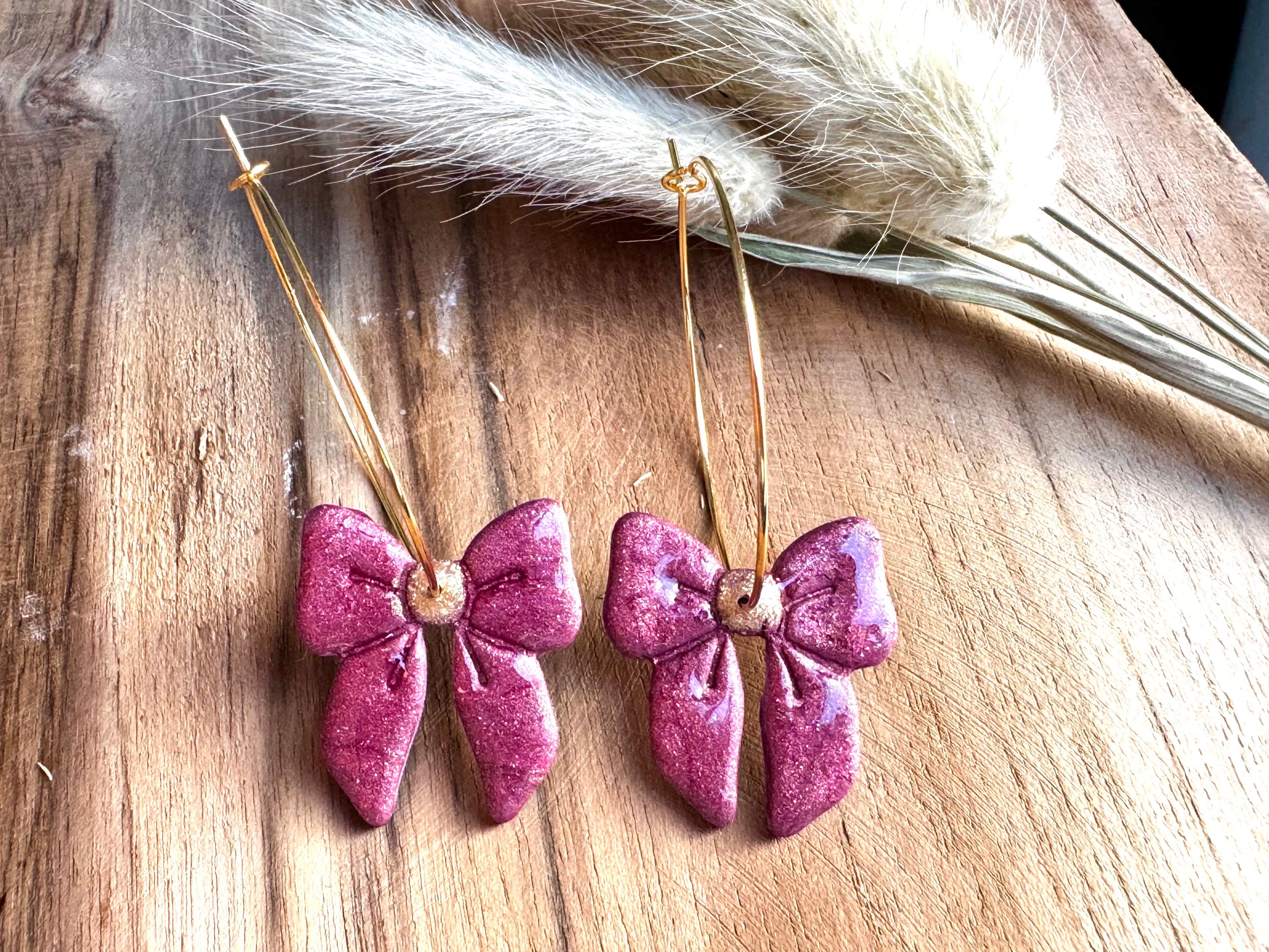 Les « Naya » rose pailletée 