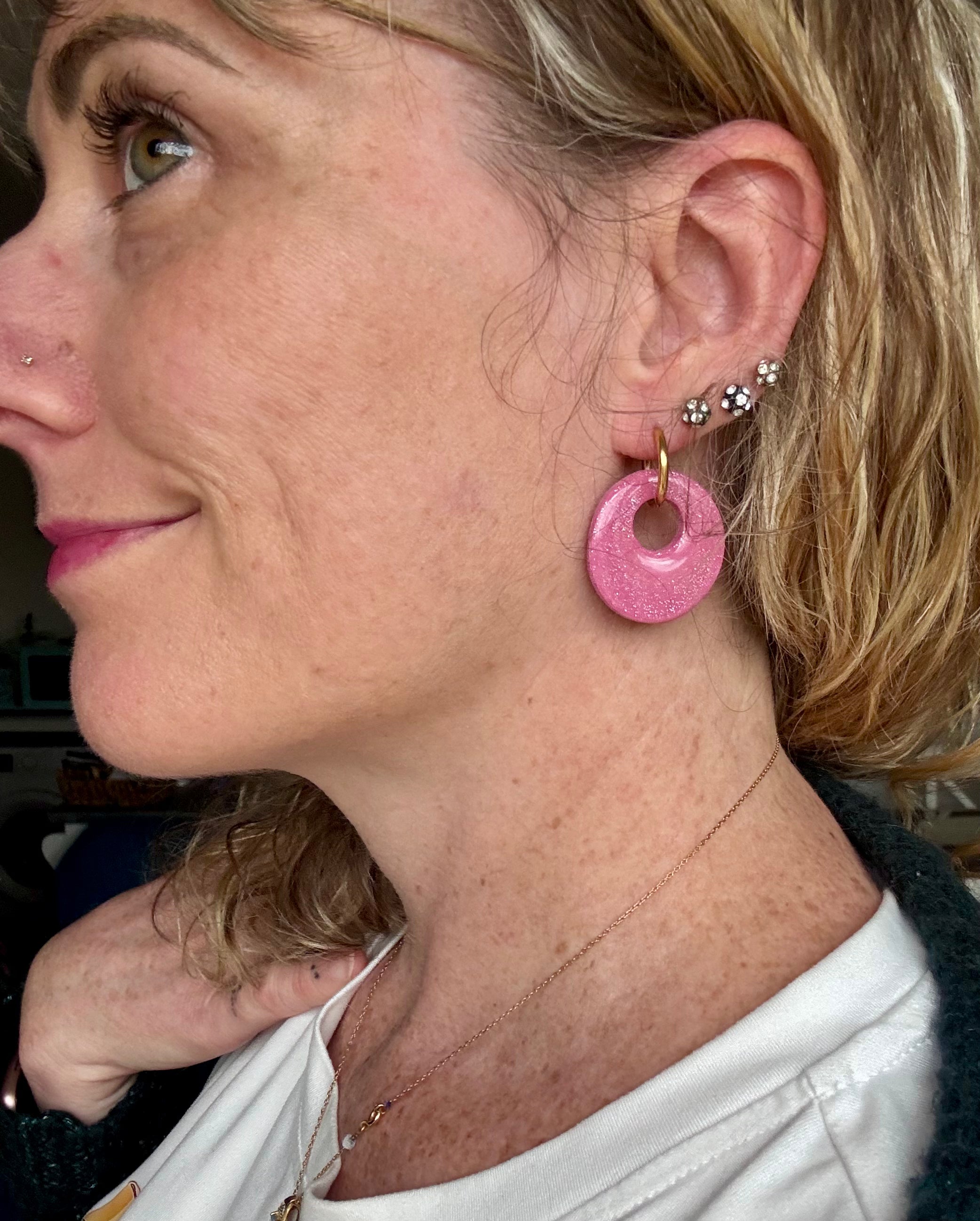 Les « Paola » rose pailletées