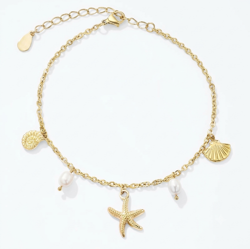 Bracelet cheville "Lagoon"