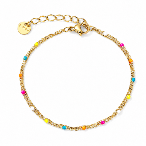 Bracelet Perlé Multicolore