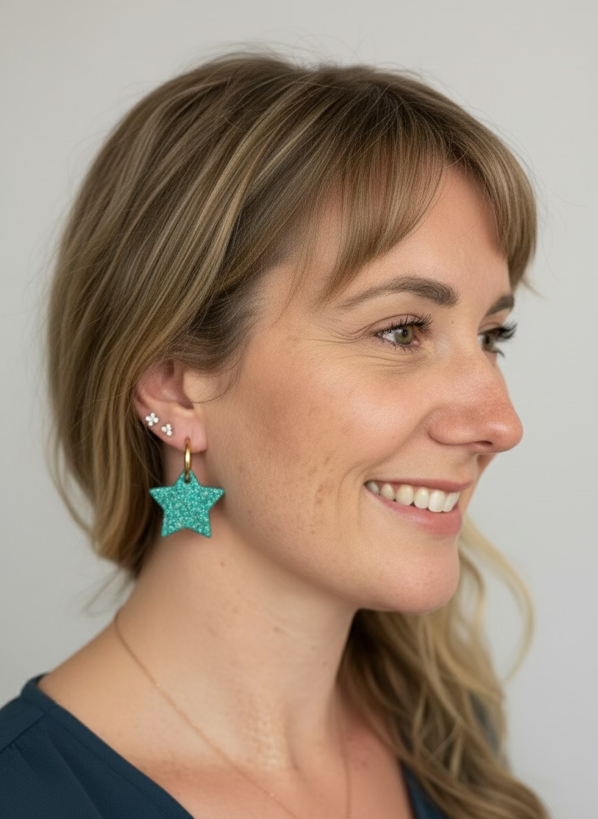 Les « Stars» turquoise-doré