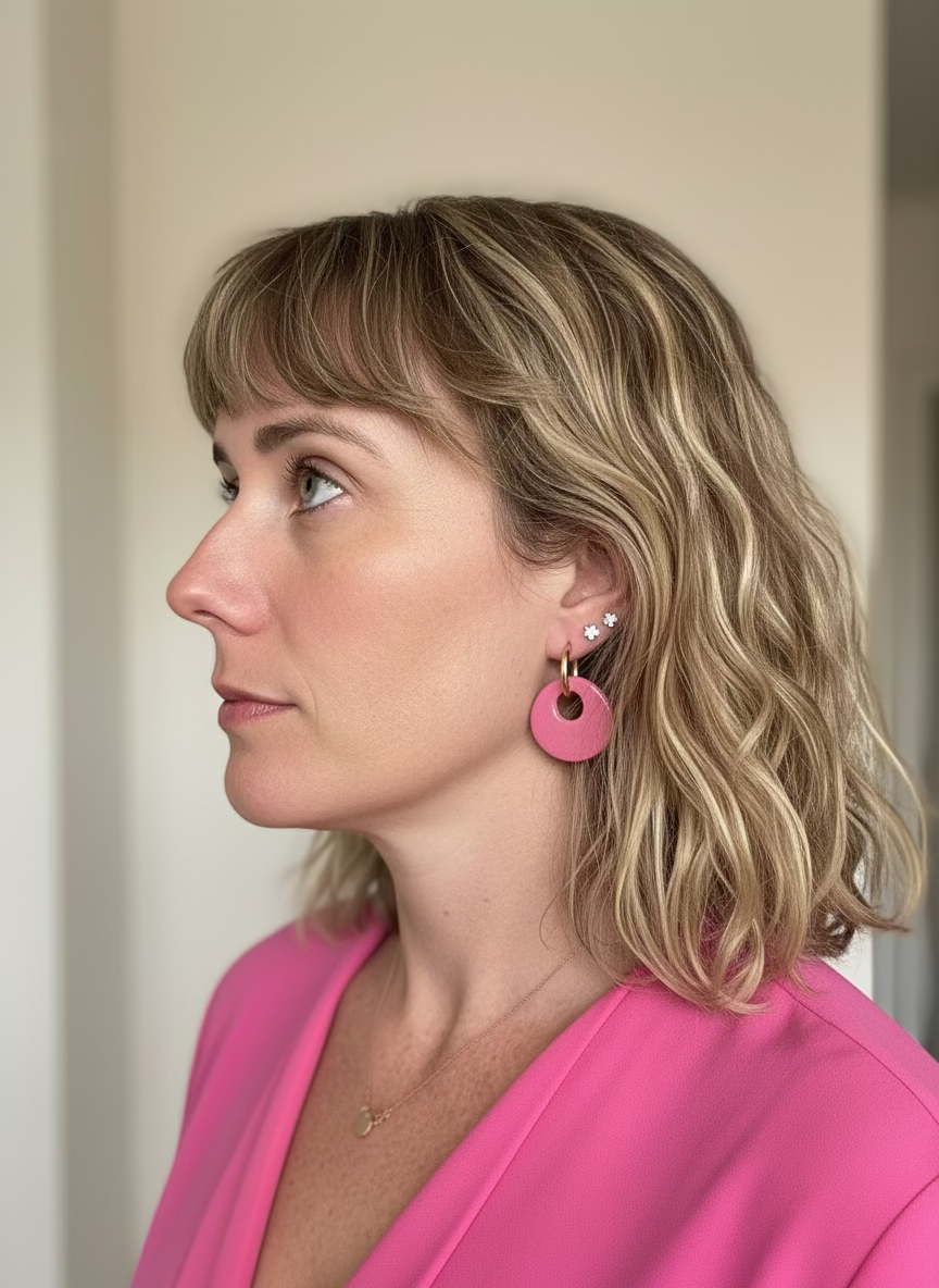 Les « Pola » rose pailletées