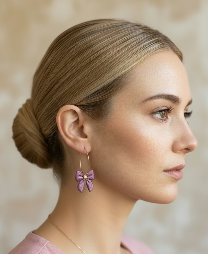 Les « Naya » rose pailletée 