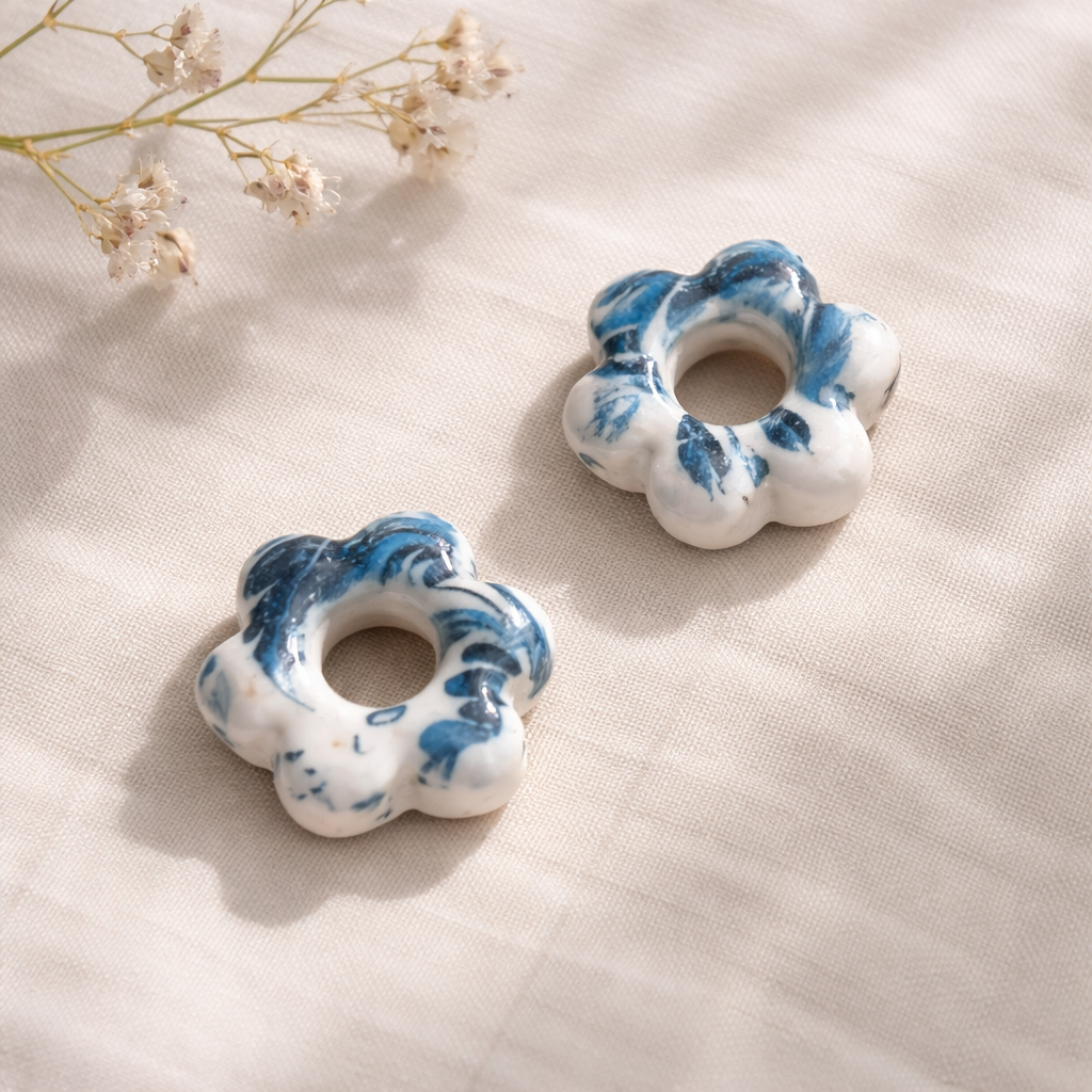 Les « Flora » blanc-bleu