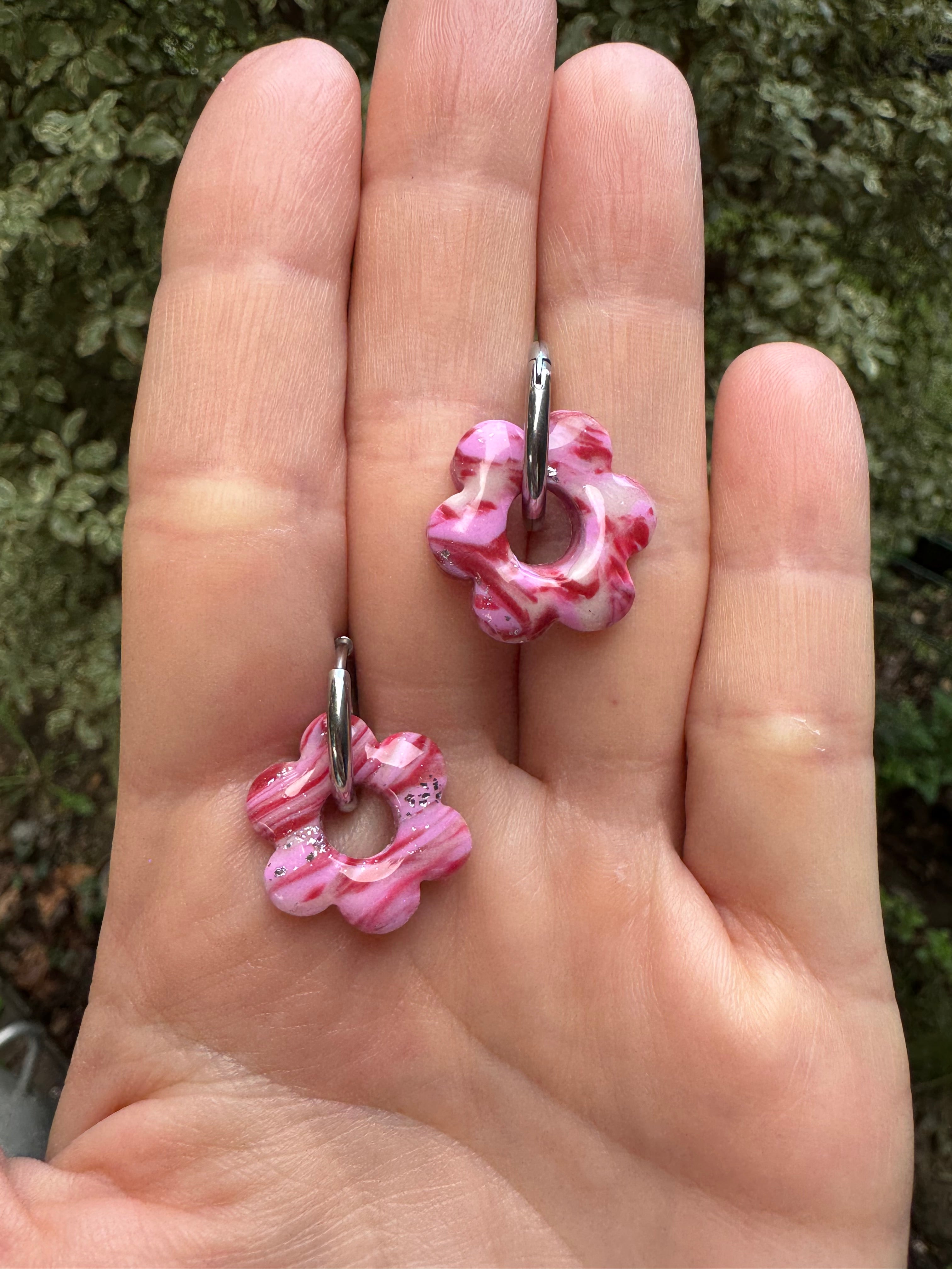 Les « Flora » marbrés rose